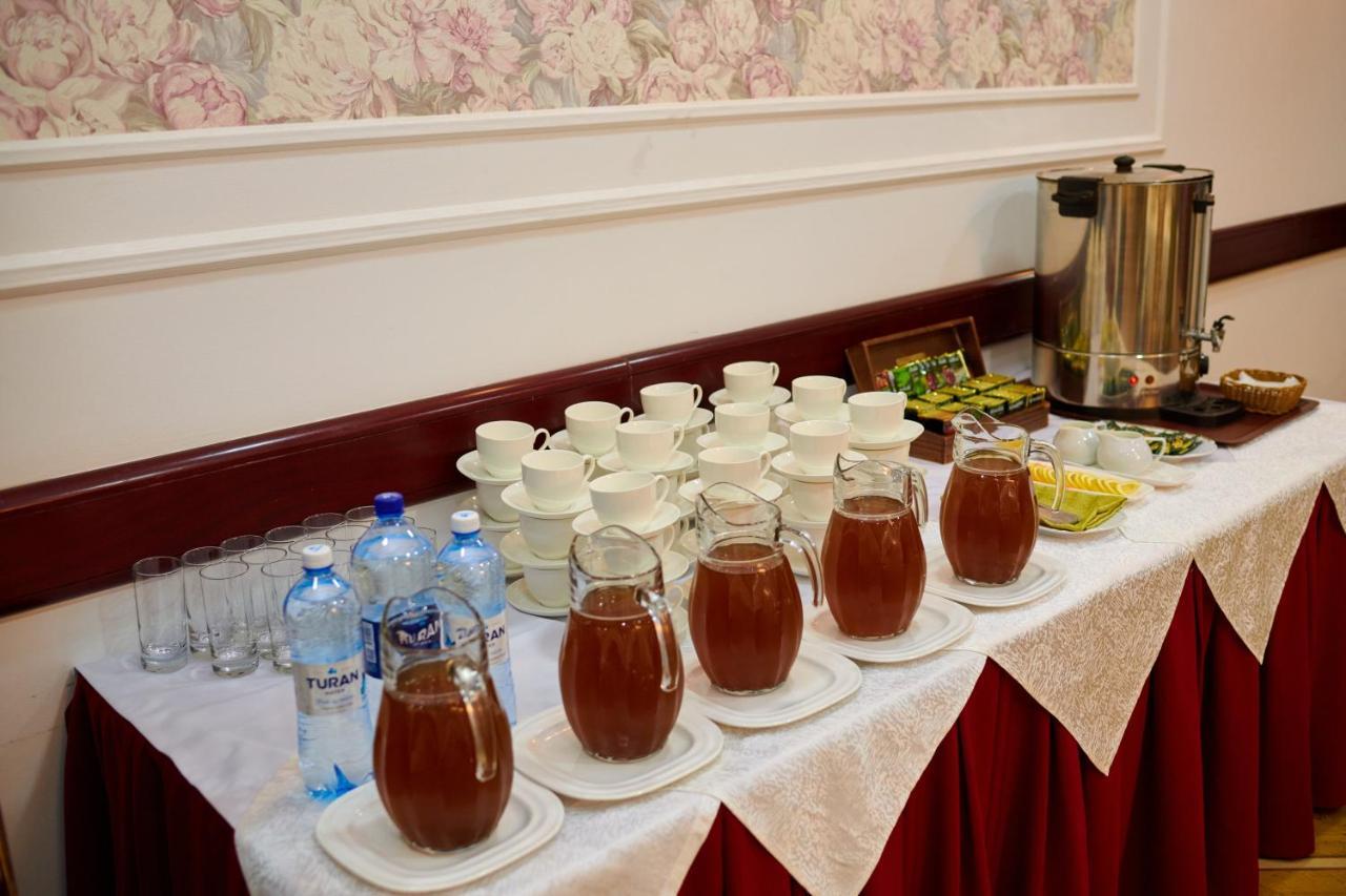 Grand Hotel Victory Aktau  Exterior photo A buffet of tea