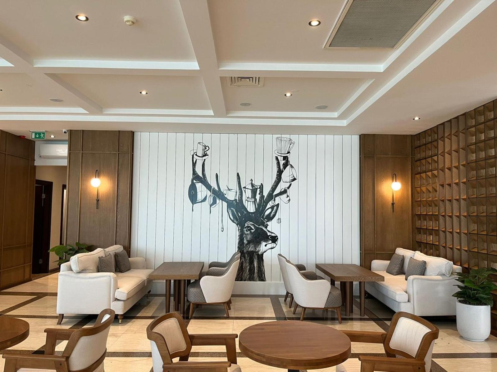 Grand Hotel Victory Aktau  Exterior photo The lounge at the airport