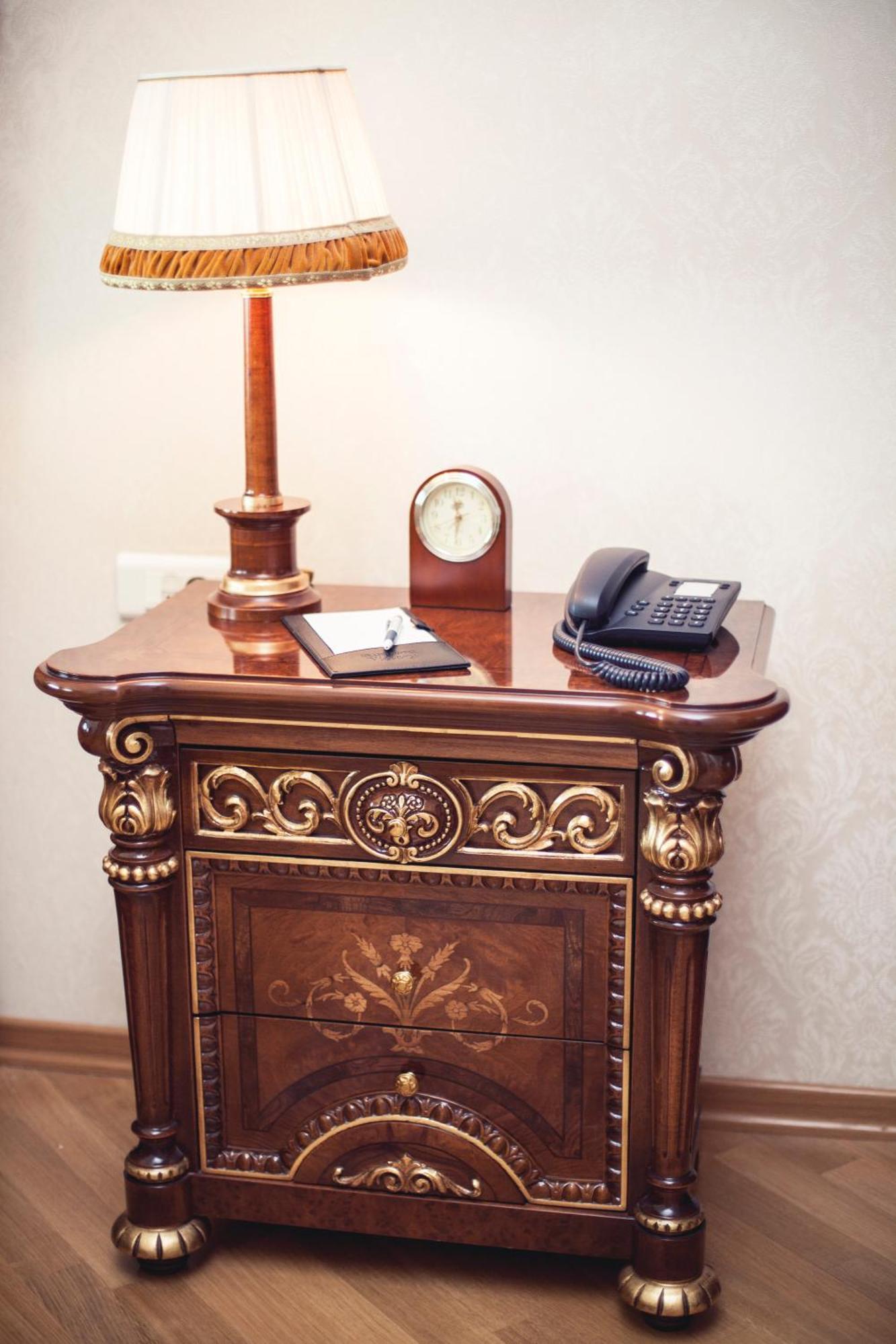 Grand Hotel Victory Aktau  Exterior photo A nightstand